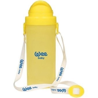 Wee Baby Pipetli Akıtmaz Kulpsuz 6+ Ay Alıştırma Bardağı Mavi