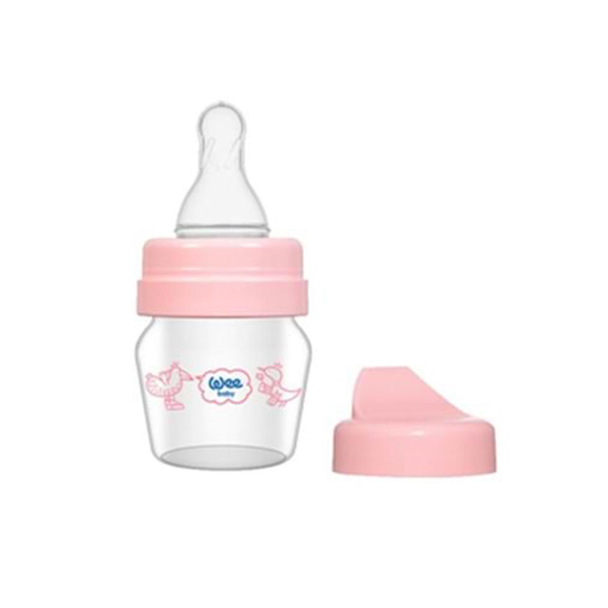 Hanymish Akıtmaz Kulpsuz 6+ Ay 60 ml Alıştırma Bardağı Pembe