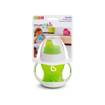 Munchkin Akıtmaz Kulplu 4+ Ay 118 ml Alıştırma Bardağı Yeşil
