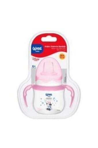 Wee Baby 187 Kulplu 6+ Ay 125 ml Alıştırma Bardağı Pembe