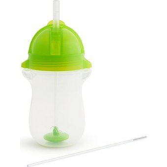 Munchkin Pipetli Kulpsuz 12+ Ay 296 ml Alıştırma Bardağı Yeşil