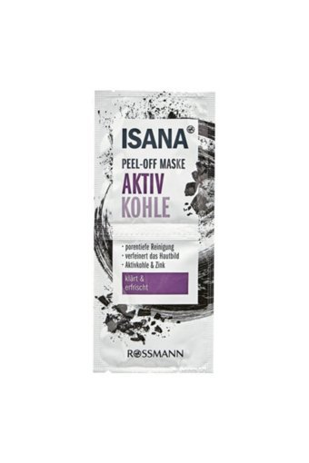 Isana Aktif Kömür Kağıt Yüz Maskesi 2x8 ml
