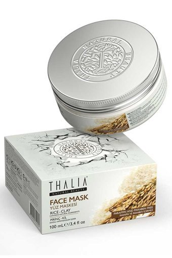 Thalia Pirinç Kil Killi Nemlendiricili Krem Yüz Maskesi 100 ml
