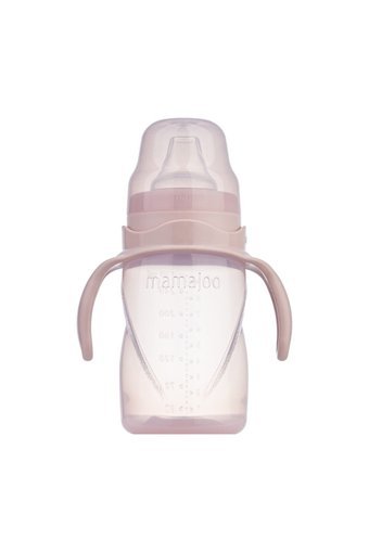 Mamajoo Akıtmaz Kulplu 9+ Ay 270 ml Alıştırma Bardağı Pembe