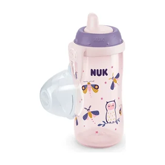 Nuk Pipetli Akıtmaz Kulpsuz 12+ Ay 300 ml Alıştırma Bardağı Mavi