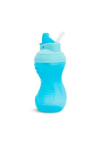 Munchkin Pipetli Akıtmaz Kulpsuz 12+ Ay 296 ml Alıştırma Bardağı Mavi