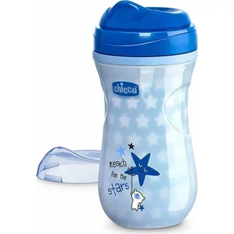 Chicco Kulpsuz 14+ Ay 260 ml Alıştırma Bardağı Mavi