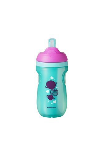 Tommee Tippee Pipetli Akıtmaz Kulpsuz 12+ Ay 260 ml Alıştırma Bardağı Mavi