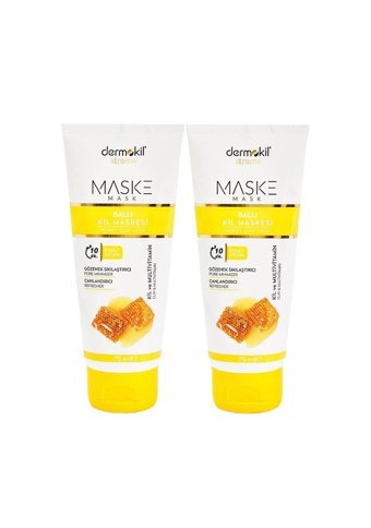 Dermokil Ballı Killi Jel Yüz Maskesi 2x75 ml