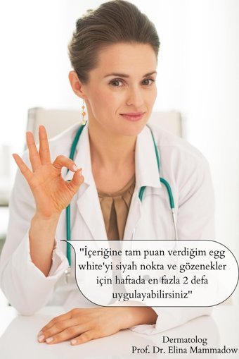 Gello Egg White Pore Krem Yüz Maskesi