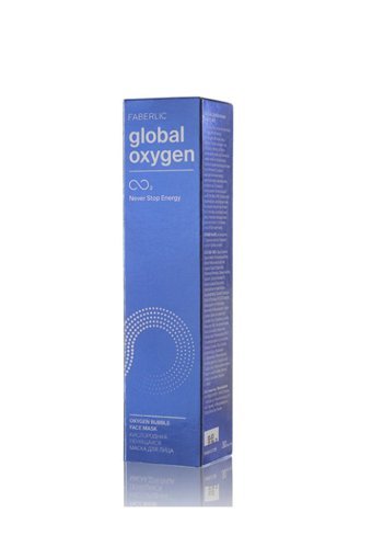 Faberlic Global Oxygen Nemlendiricili Jel Yüz Maskesi