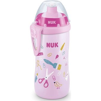 Nuk Pipetli Akıtmaz Kulpsuz 36+ Ay 300 ml Alıştırma Bardağı Mavi