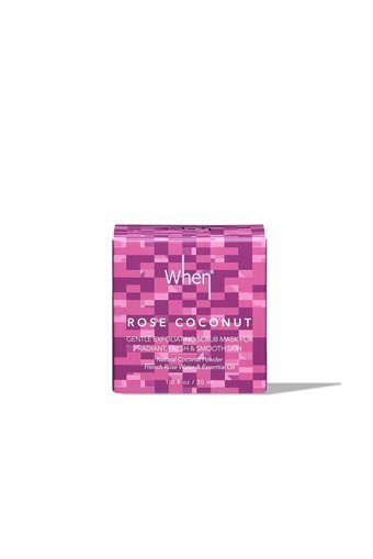 When Rose Coconut Siyah Nokta Karşıtı Jel Maske Yüz Peelingi 30 ml