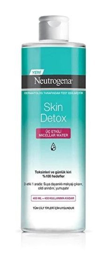 Neutrogena Skin Detox Leke Giderici Jel Şişe Yüz Peelingi 400 ml