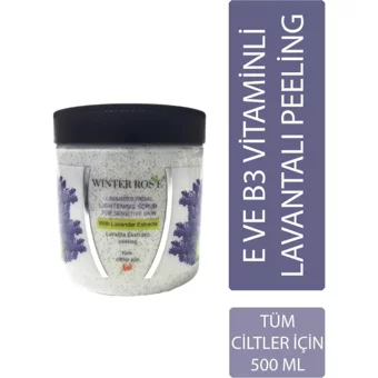 Kontes Lavanta Ekstraktlı Krem Kavanoz Yüz Peelingi 500 ml