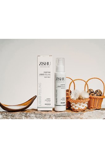 Zishu Keçi Sütlü Jel Şişe Yüz Peelingi 125 ml