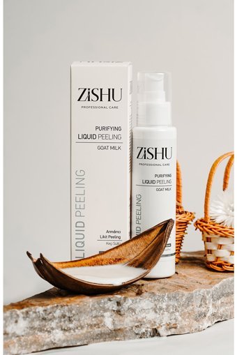 Zishu Keçi Sütlü Jel Şişe Yüz Peelingi 125 ml