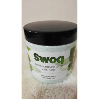 Swoq Facial Lightening Siyah Nokta Karşıtı Jel Kavanoz Yüz Peelingi 500 ml