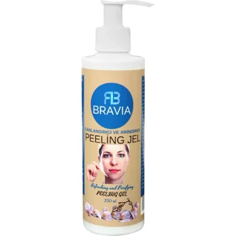 Bravia Canlandırıcı ve Arındırıcı Jel Tüp Yüz Peelingi 250 ml