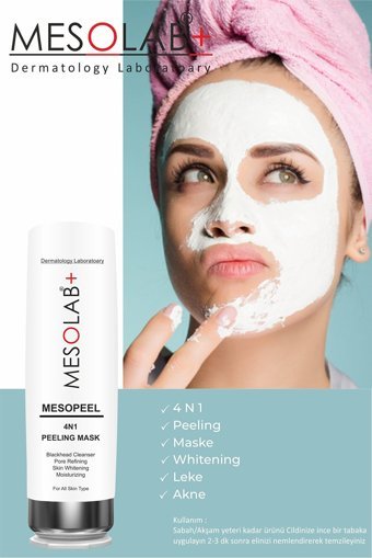 Mesolab Yaşlanma Karşıtı Siyah Nokta Karşıtı Leke Giderici Sıkılaştırıcı Krem Maske Yüz Peelingi 100 ml