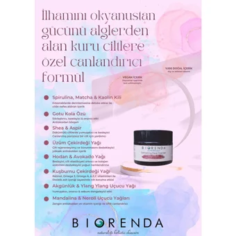 Biorenda Canlandırıcı Krem Kavanoz Yüz Peelingi 50 ml
