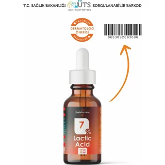 Doğal Eczane Laktik Asit %7 Krem Şişe Yüz Peelingi 39 ml