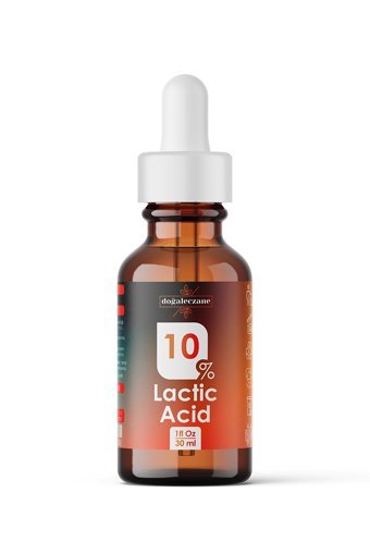 Doğal Eczane Laktik Asit %10 Serum Şişe Yüz Peelingi 30 ml