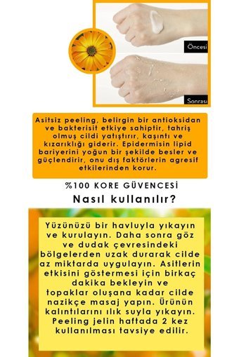 Medibeau Callendula Leke Giderici Sıkılaştırıcı Jel Tüp Yüz Peelingi 180 ml