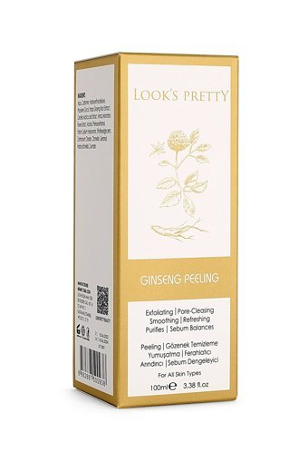 Looks Pretty Ginseng Özlü Leke Giderici Sprey Şişe Yüz Peelingi 100 ml