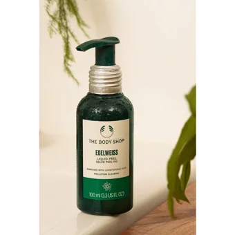 The Body Shop Edelweiss Likit Sıkılaştırıcı Likit Şişe Yüz Peelingi 100 ml
