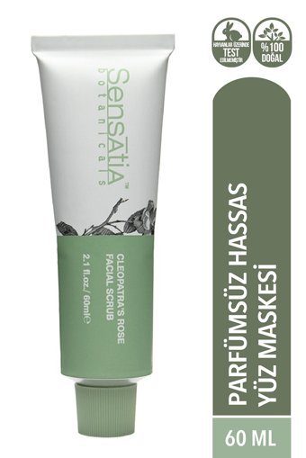 Sensatia Botanicals Cleopatra Siyah Nokta Karşıtı Krem Tüp Yüz Peelingi 60 ml