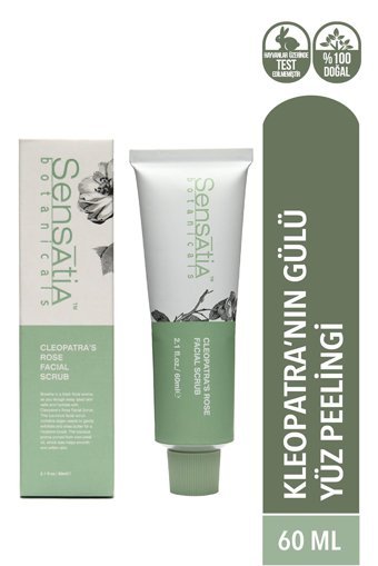 Sensatia Botanicals Cleopatra Siyah Nokta Karşıtı Krem Tüp Yüz Peelingi 60 ml