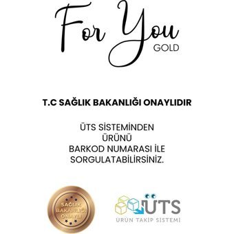 For You Gold Beyaz Krem Maske Yüz Peelingi 100 ml