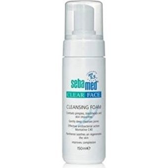 Sebamed Siyah Nokta Karşıtı Köpük Şişe Yüz Peelingi