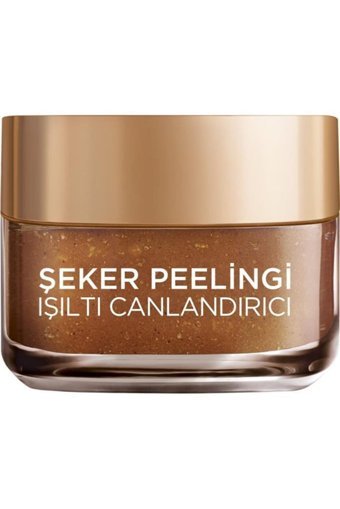 L'Oreal Paris Işıltı Canlandırıcı Krem Kavanoz Yüz Peelingi 50 ml