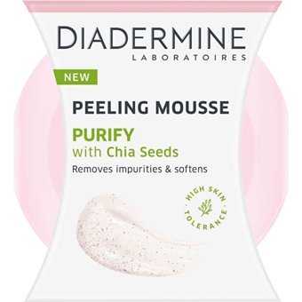 Diadermine Mousse Purify Siyah Nokta Karşıtı Köpük Ped Yüz Peelingi 50 ml