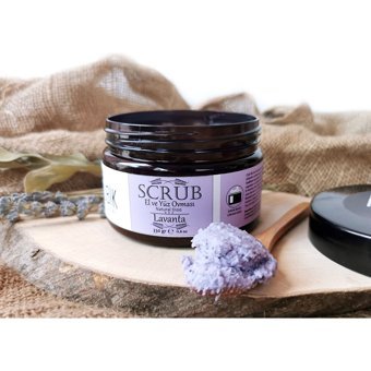 Kubik Natural Lavantalı Krem Kavanoz Yüz Peelingi