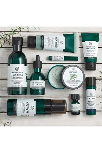 The Body Shop Çay Ağacı Siyah Nokta Karşıtı Krem Maske Yüz Peelingi 125 ml
