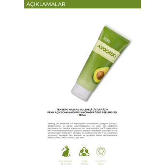 Tenzero Leke Giderici Jel Tüp Yüz Peelingi 180 ml