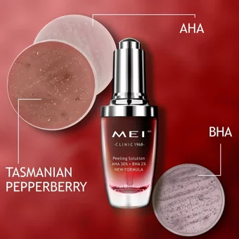 Mei Yenileyici Leke Giderici Sıkılaştırıcı Serum Şişe Yüz Peelingi 30 ml