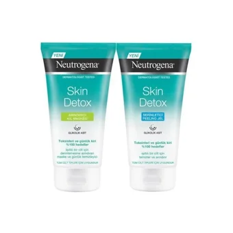 Neutrogena Skin Detox Leke Giderici Sıkılaştırıcı Jel Maske Yüz Peelingi 150 ml