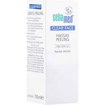 Sebamed Siyah Nokta Karşıtı Krem Tüp Yüz Peelingi 150 ml