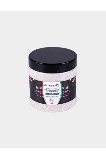 Winter Rose Böğürtlen Özlü Siyah Nokta Karşıtı Leke Giderici Sıkılaştırıcı Krem Kavanoz Yüz Peelingi 500 ml