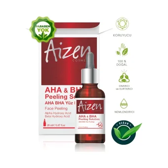 Aizen Aha Bha Leke Giderici Sıkılaştırıcı Serum Şişe Yüz Peelingi 20 ml