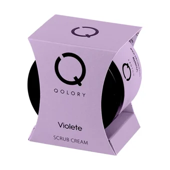 Qolory Violete Siyah Nokta Karşıtı Krem Kavanoz Yüz Peelingi 150 ml