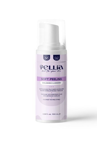Pellia Canlandırıcı Siyah Nokta Karşıtı Leke Giderici Köpük Stick Yüz Peelingi 100 ml