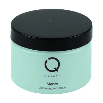Qolory Menta Siyah Nokta Karşıtı Krem Kavanoz Yüz Peelingi 150 ml