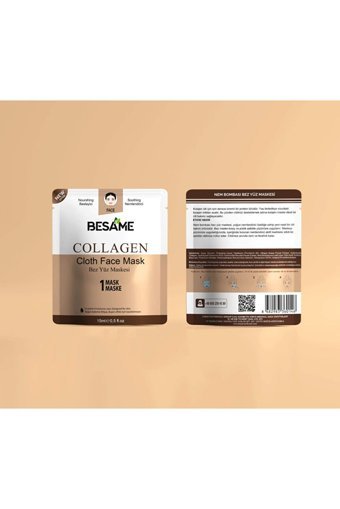 Besame Collagen Aloe Veralı Nemlendiricili Kağıt Yüz Maskesi