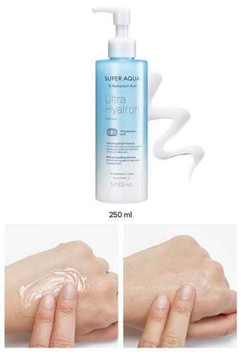 Missha Hyluronik Asit Leke Giderici Sıkılaştırıcı Jel Şişe Yüz Peelingi 250 ml
