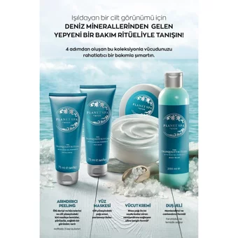 Avon Planet Spa The Tranquility Ritual Ölüdeniz Mineralli Krem Tüp Yüz Peelingi 75 ml